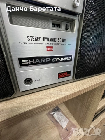 Sharp gf 9494 X, снимка 3 - Радиокасетофони, транзистори - 55772296