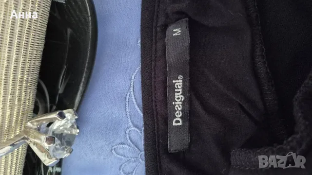 черна рокля desigual M размер, снимка 4 - Рокли - 48755397