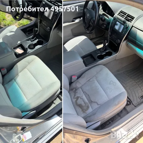 Интериорно почистване на автомобили на място