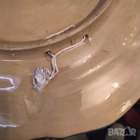 	maiolica антикварна чиния за стена от 60 те , снимка 6 - Декорация за дома - 41189351