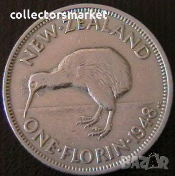 1 флорин 1948, Нова Зеландия