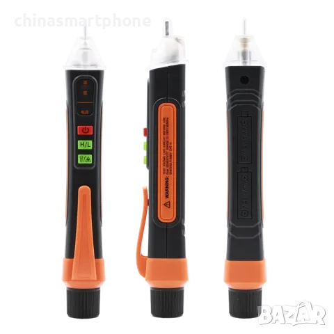 Безконтактен фазомер – тестер за напрежение 5-1000V, снимка 9 - Други инструменти - 47664309