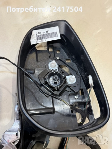 Стойка за ляво огледало Mazda CX-30 (2024 г.) – с кабели и механизъм, снимка 3 - Части - 52122732