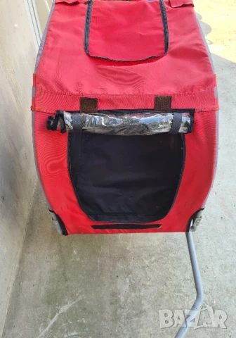 Ремарке за велосипед за домашни любимци във много добро състояние , снимка 3 - За кучета - 50753015