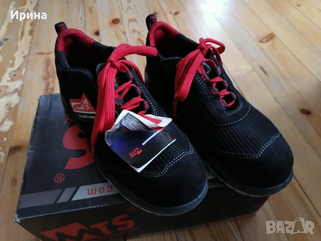 MTS работни обувки Msoft Mustang S1P Safety Low, 40 номер. , снимка 10 - Други - 53733912