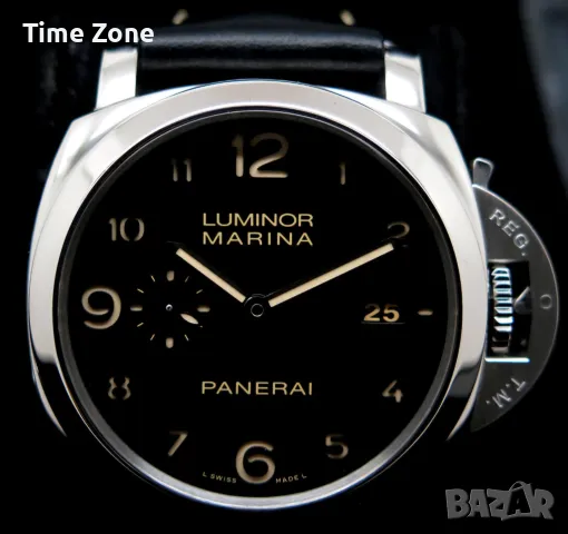 Panerai Luminor Marina 1950 3 Days 44mm Steel Black Dial Automatic Различни Варианти, снимка 6 - Мъжки - 48009757