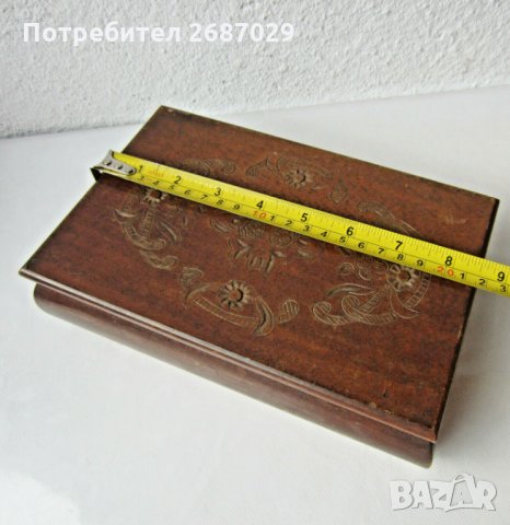 дървена стара красива кутия с дърворезба, снимка 4 - Други - 33808957