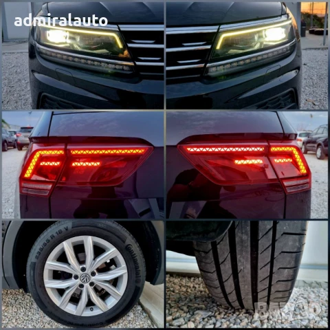 Volkswagen Tiguan 2.0TDI 190ks.Highline 4Motion BlueMotion 2017г.Evro 6, снимка 15 - Автомобили и джипове - 50999940