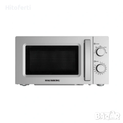 ЕЛЕКТРИЧЕСКА МИКРОВЪЛНОВА ФУРНА HAUSBERG HB-8008, снимка 2 - Микровълнови - 53611056