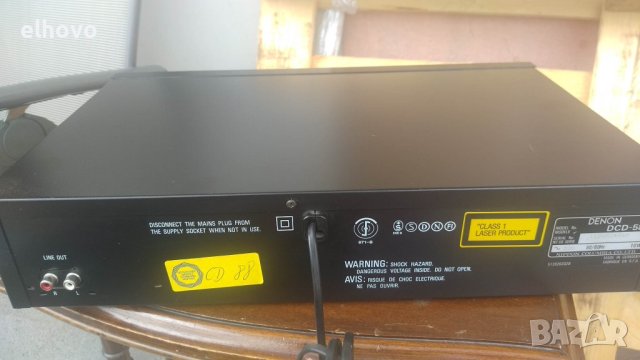 CD player Denon DCD-580, снимка 5 - Аудиосистеми - 41264136