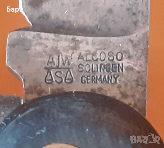  Стар сгъваем джобен нож Alcoso Solingen Germany - Miele , снимка 11 - Колекции - 40898071