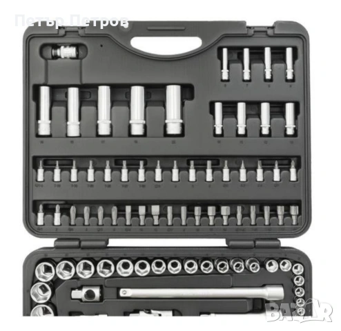 НОВ! Професионален комплект гедоре FORCE 108 части (1/4" - 1/2") - ЗАПЕЧАТАН, снимка 3 - Ключове - 53477472