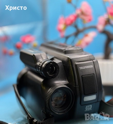 компактна аналогова видеокамера Telefunken Compact Videomovie C1300, снимка 3 - Камери - 53769239