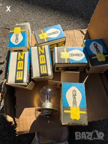 Крушка Фар с две светлини 12V45-40W за Мотори ИЖ, ТРАКТОРИ и друга Руска техника 12в Ha 40 / 65