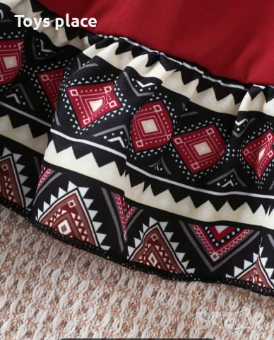 2-3г Детска рокля с фолклорни мотиви, снимка 3 - Детски рокли и поли - 51400794