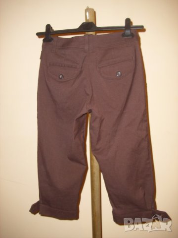 Всичко по 5 лв - Дамски панталон със 7/8 дължина - H&M - кафяв, снимка 5 - Панталони - 40566442