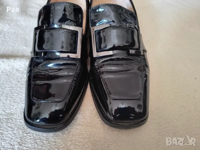 Дамски елегантни обувки на нисък ток номер 40 , снимка 7 - Дамски елегантни обувки - 49300569