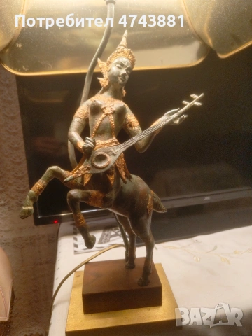 Настолна лампа,тип нощна, снимка 6 - Антикварни и старинни предмети - 53577116