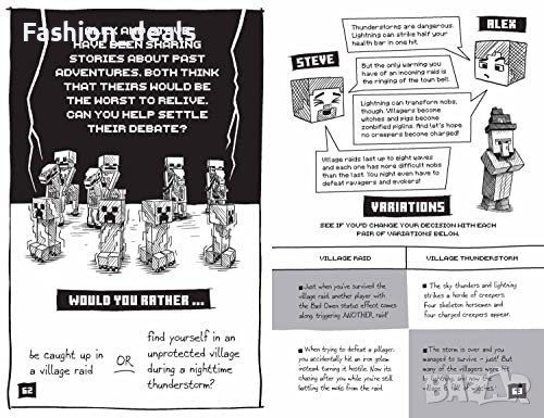 Нова официална илюстрована книга на Minecraft за 2023 деца колекция подарък, снимка 4 - Други - 42491038