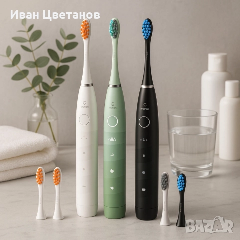 Електрическа четка за зъби Oclean X Flow S, 36p. накрайник, 5 режима