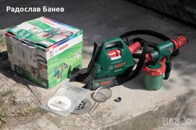 Пистолет за боядисване Bosch PFS 3000-2, снимка 2 - Други инструменти - 55901369