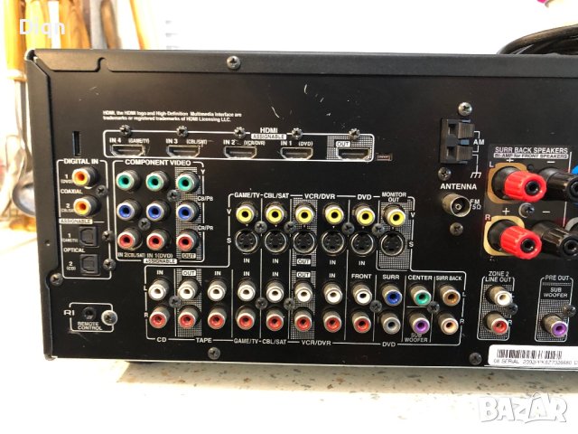 Onkyo TX-SR606, снимка 10 - Ресийвъри, усилватели, смесителни пултове - 41399638