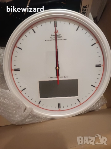 Azan Стенен часовник молитвен НОВ, снимка 6 - Стенни часовници - 51508688