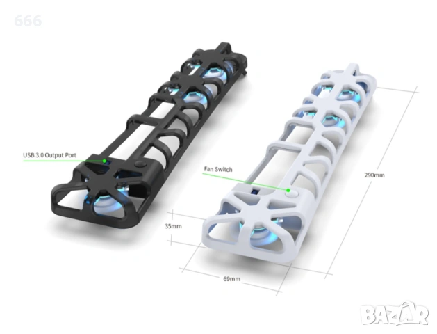 Охлаждащ вентилатор, снимка 3 - Друга електроника - 53237365