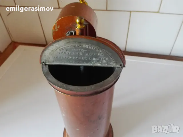 Стар медицински уред от ,къмпингова лампа и компаси.., снимка 6 - Антикварни и старинни предмети - 49410275