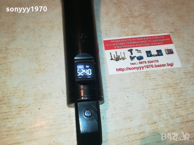 WIRELESS MICROPHONE 524.0MHZ 2410212022, снимка 4 - Микрофони - 34569963