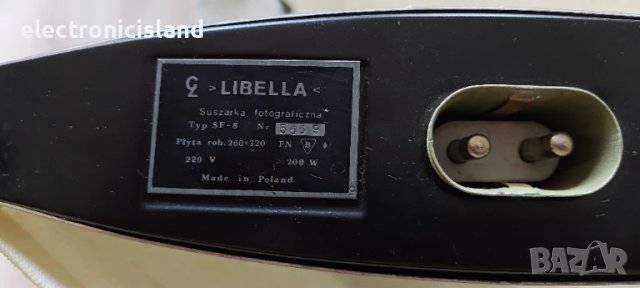 Ретро модел сушилня и гланц преса за чернобели или цветни снимки, полска, LIBELLA SF-8 от Varimex, снимка 5 - Чанти, стативи, аксесоари - 51056942