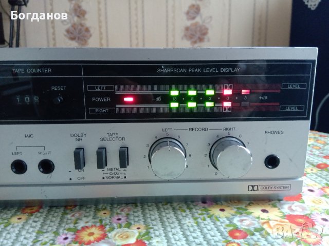 SHARP RT-110H(S) STEREO CASSETTE DECK /SHARP CORPORATION, снимка 5 - Декове - 42634543