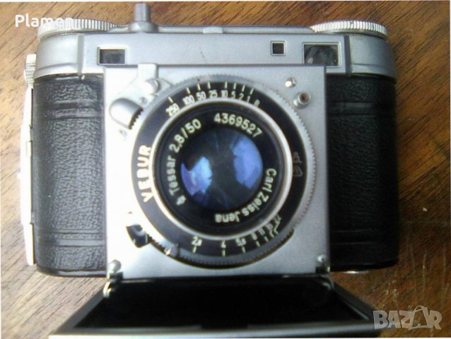 Стар фотоапарат Черто Супер Долина -2 от 1950 година на ГДР, снимка 4 - Камери - 39443455