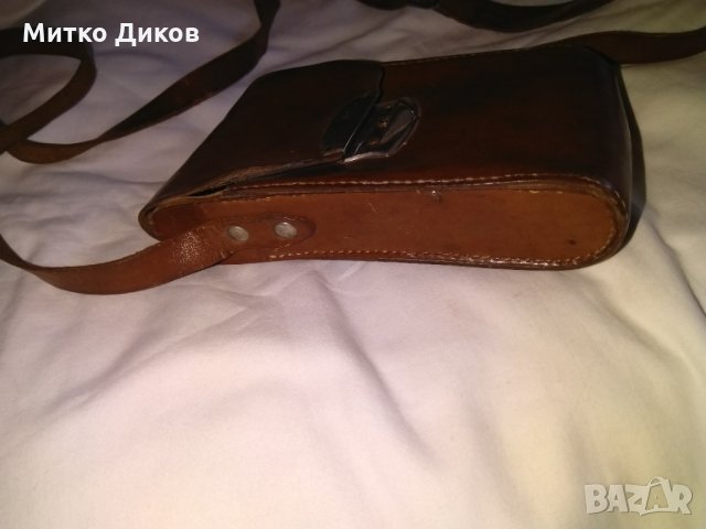 Чанта за врата през рамо естествена кожа за разни неща 160х90х40мм, снимка 4 - Чанти - 34537554