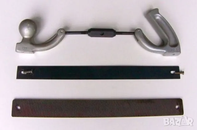 Нов UNITOOL Американски К-т Тенекеджийско Регулируемо РЕНДЕ за Метал с Двустранна Пила 350 мм БАРТЕР, снимка 2 - Други инструменти - 50409435