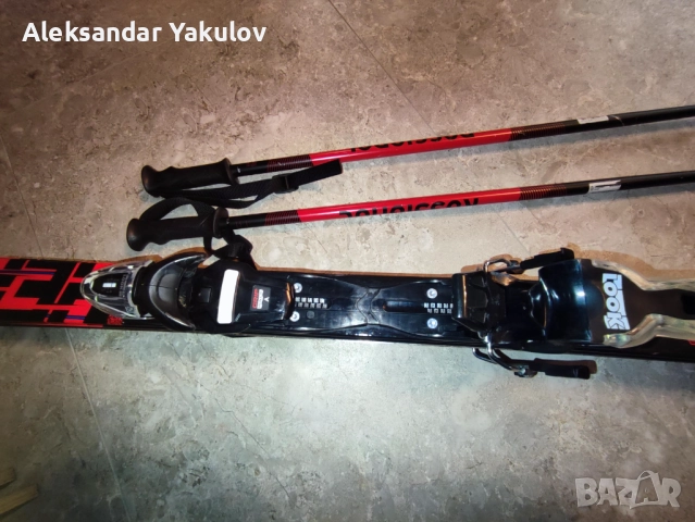 Продавам запазен ски комплект Росиньол Rossignol, снимка 5 - Зимни спортове - 52923491