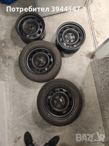 4 стоманени джанти БМВ 3 E46 E90 F30 5x120 7JX16 ET31, снимка 8 - Гуми и джанти - 52063756