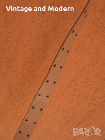 Дамски кафяв колан 110 см, снимка 3 - Колани - 34350355