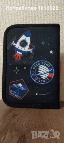 Ученически несесер с консумативи в него - Косммическо пространство., снимка 2 - Ученически пособия, канцеларски материали - 50900208
