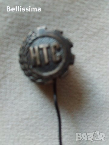 Стара значка НТС, снимка 1