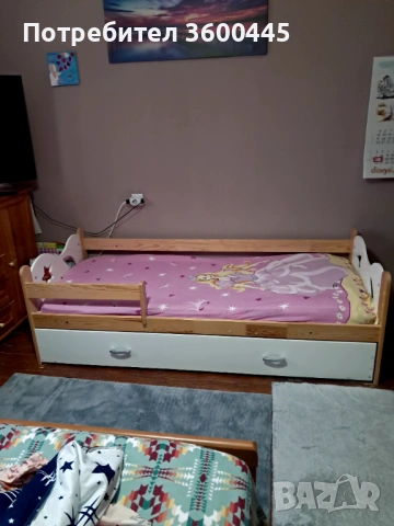 Голямо детско легло 180 см дълж.
