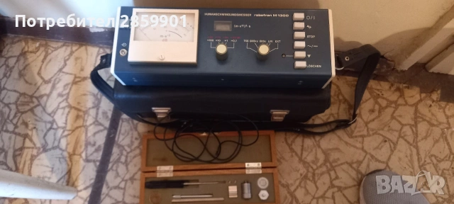 Продава се: Виброметър (аналогов) – пълен комплект с аксесоари, снимка 4 - Друга електроника - 53077942