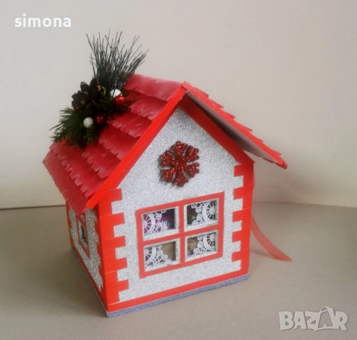 Коледни къщички за лакомства 