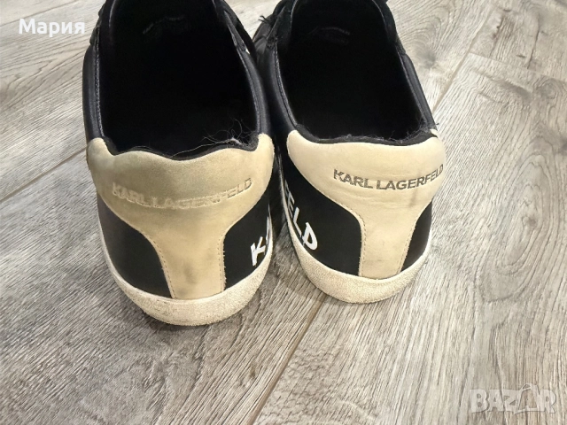 Оригинални кецове Karl Lagerfeld размер 42, снимка 2 - Кецове - 52381950