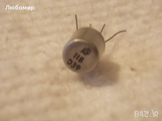 Германиев транзистор AF118 MULLARD, снимка 1 - Друга електроника - 44699250
