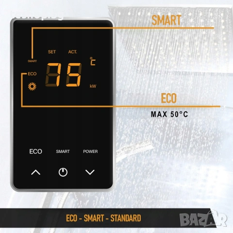 Бойлер Smart AQUAMARIN модел ЕCО 100 литра немско производство, снимка 4 - Бойлери - 53742149