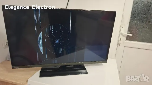 Lcd телевизор Toahiba 32lv3e63dg. За Части!! , снимка 2 - Телевизори - 48395544
