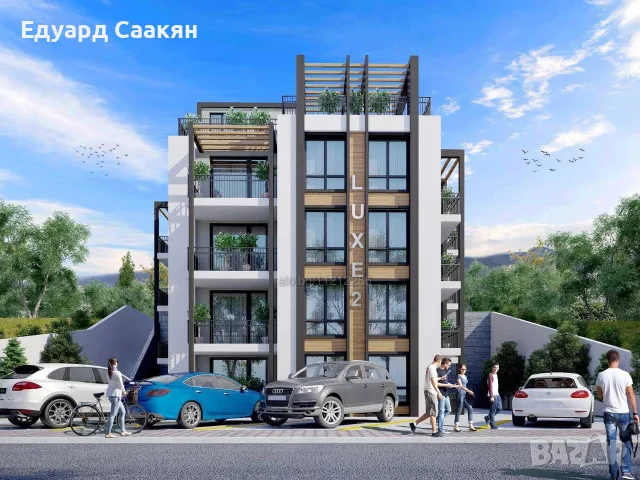 Просторен Тристаен Апартамент с Морска Панорама 50М от Плаж ОБЗОР, снимка 3 - Апартаменти - 56046871
