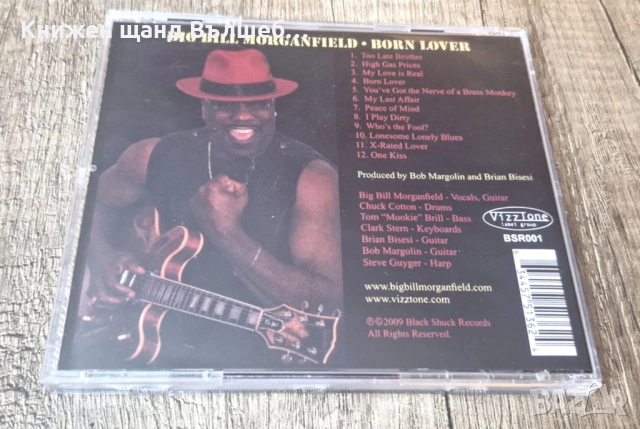 Компакт Дискове - Поп - Рок: Big Bill Morganfield - Born Lover, снимка 2 - CD дискове - 52943145