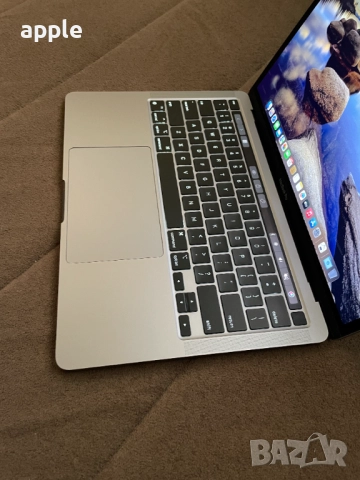 13" M1 MacBook Pro A2338 (2020) Space Grey-КАТО НОВ, снимка 3 - Лаптопи за работа - 52235460